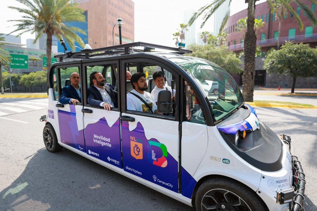 Operará minibús autónomo y eléctrico en San Pedro