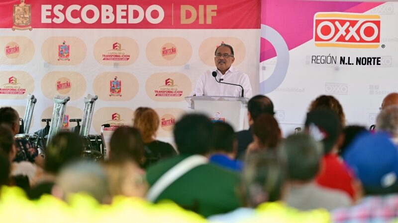 Entregan en Escobedo más de 400 aparatos ortopédicos