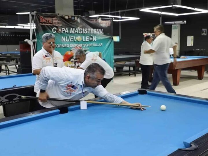 Realiza Sección 21 del SNTE primera edición de la «Copa Magisterial Nuevo León de Billar 2026»