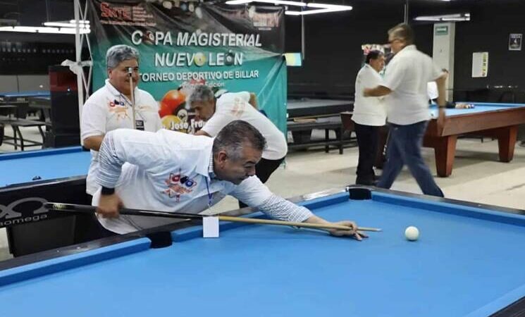 Realiza Sección 21 del SNTE primera edición de la «Copa Magisterial Nuevo León de Billar 2026»