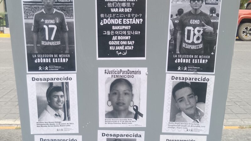 Gobierno intenta ocultar realidad de personas desaparecidas en NL, denuncia FUNDENL