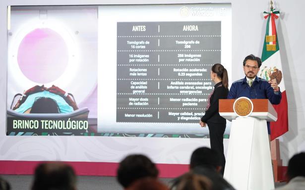 IMSS fortalece atención médica con 42 tomógrafos de última generación en 40 hospitales de 19 estados