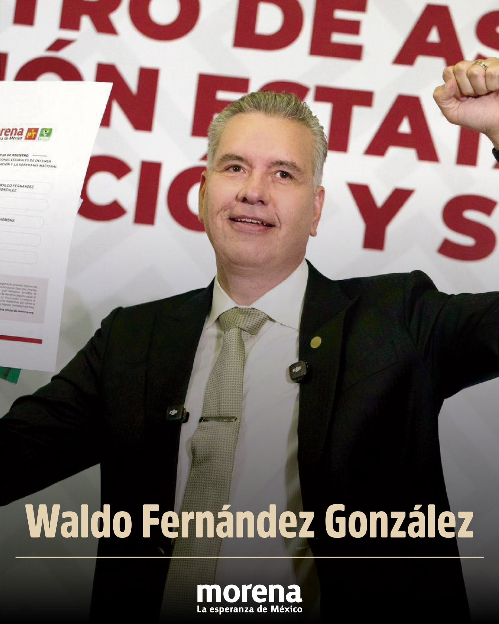 Cada uno por su lado, se registran Waldo y Mijes en contienda de Morena