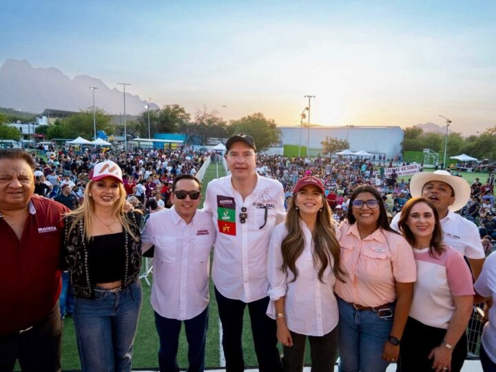 Se reúne Waldo con dos mil personas en Valle de Santa Lucía (antigua Granja Sanitaria)