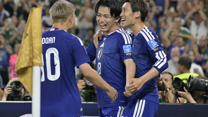 Japón golea a Túnez 0-4 en el partido 1.000 de la historia de los mundiales de fútbol