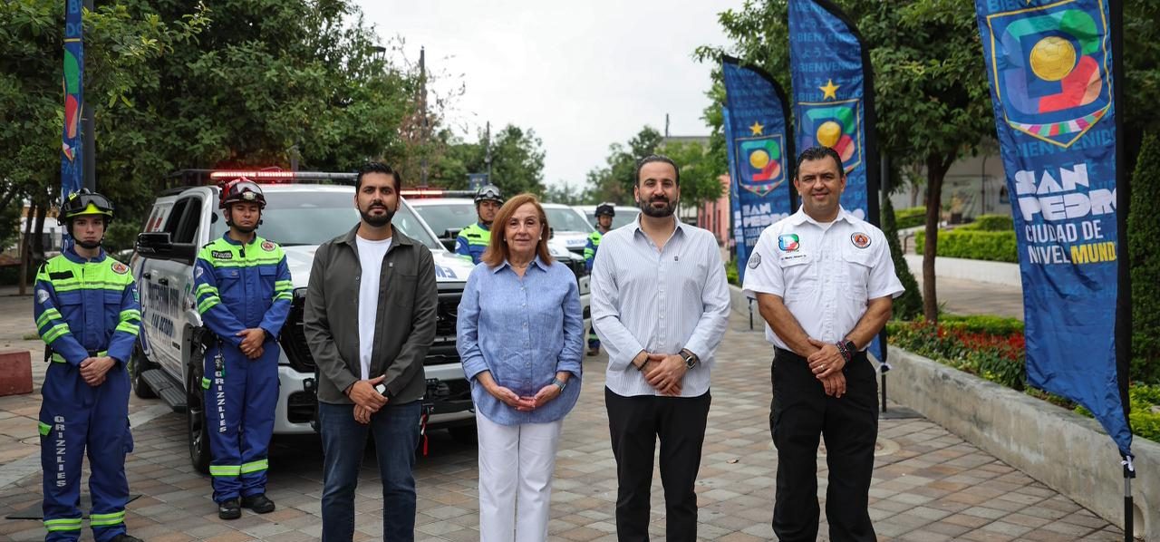 Refuerza San Pedro a Protección Civil con nuevas unidades y equipamiento