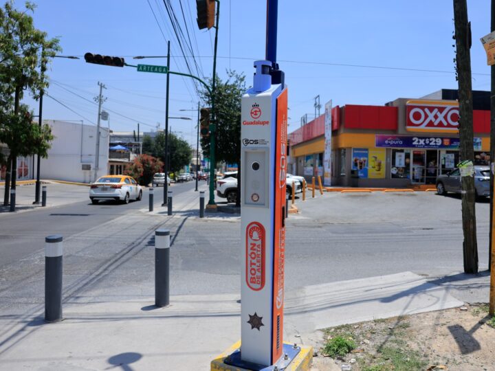 Activa Guadalupe 108 dispositivos de video vigilancia y botón de auxilio
