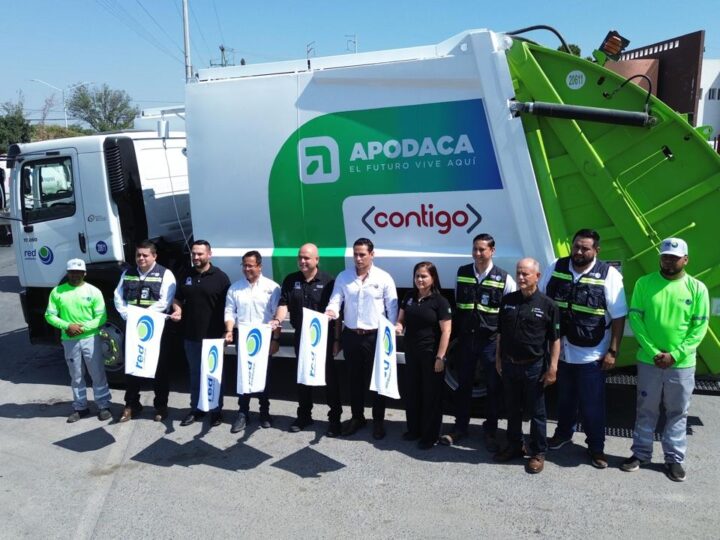 Incorporan Apodaca y Red Ambiental cuatro nuevas unidades al servicio de recolección