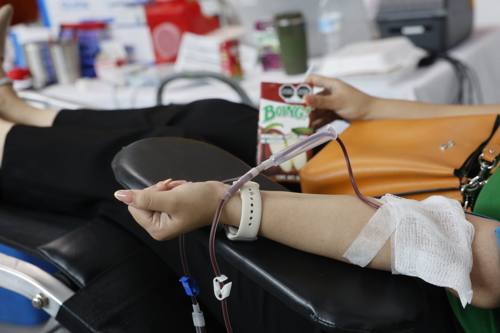Realiza Guadalupe tercer jornada de donación altruista de sangre