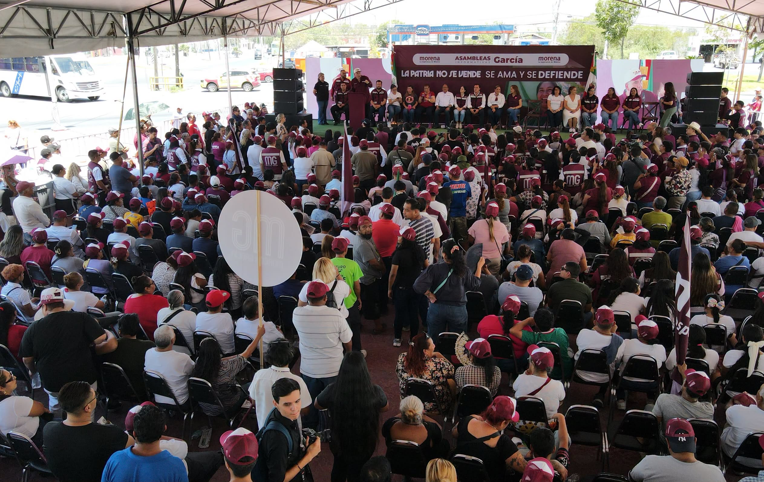 Aspirantes morenistas para NL refrendan unidad desde el municipio de García
