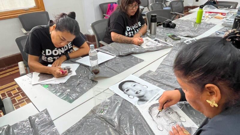 FUNDENL graba rostros de sus desaparecidos, para que no se les olviden al gobierno