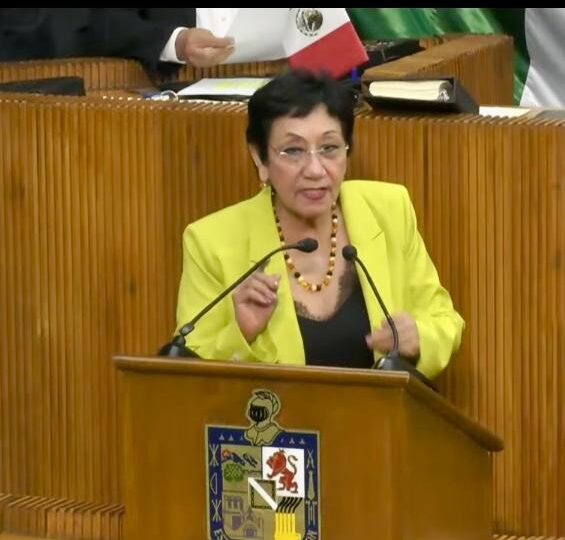 Propone diputada Lupita atender tramos carreteros en zonas serranas del sur de NL