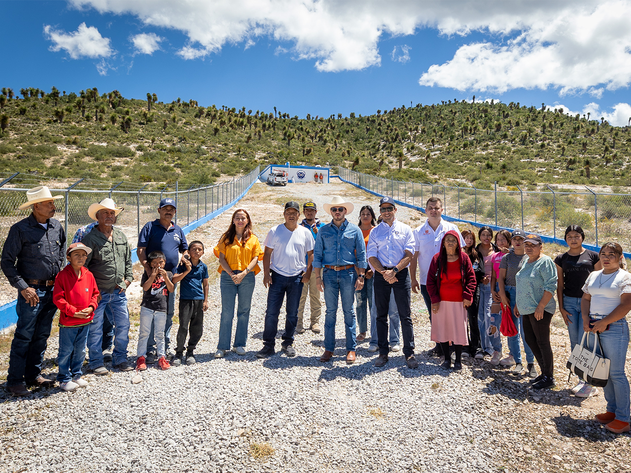 Ejido Las Palomas en Mier y Noriega tendrá agua potable, tras 10 años de carencia del vital líquido