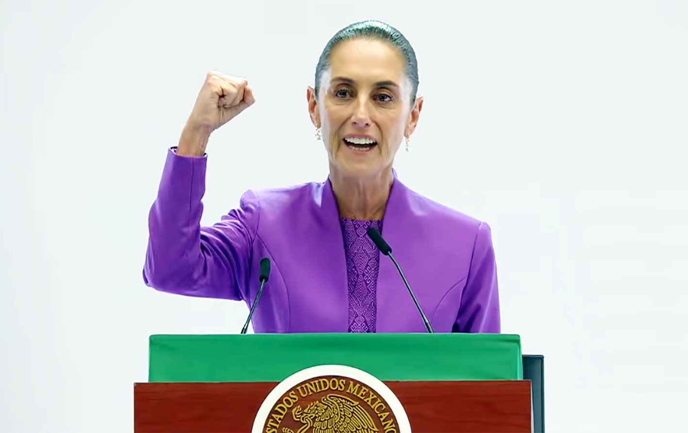 «Vamos bien y tenemos rumbo», afirma Claudia Sheinbaum al rendir su segundo informe