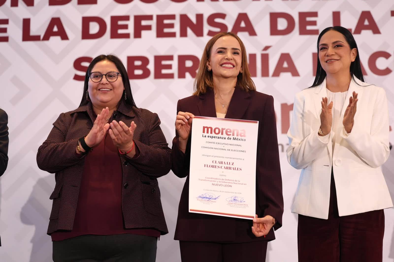 Viene Ariadna Montiel a «apagar el fuego» en Morena y definir alianzas con PT y Verde