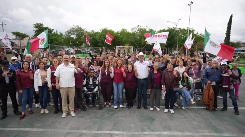 Clara Luz espera «haciendo adobes», se reúne con habitantes de Guadalupe y San Nicolás
