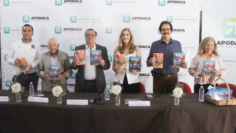 Presenta Apodaca libro sobre su fundación, historia y progreso