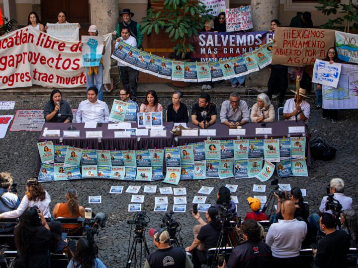 El agua no es mercancía, es un derecho humano