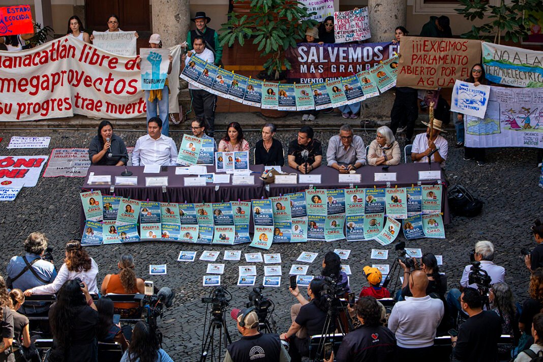 El agua no es mercancía, es un derecho humano